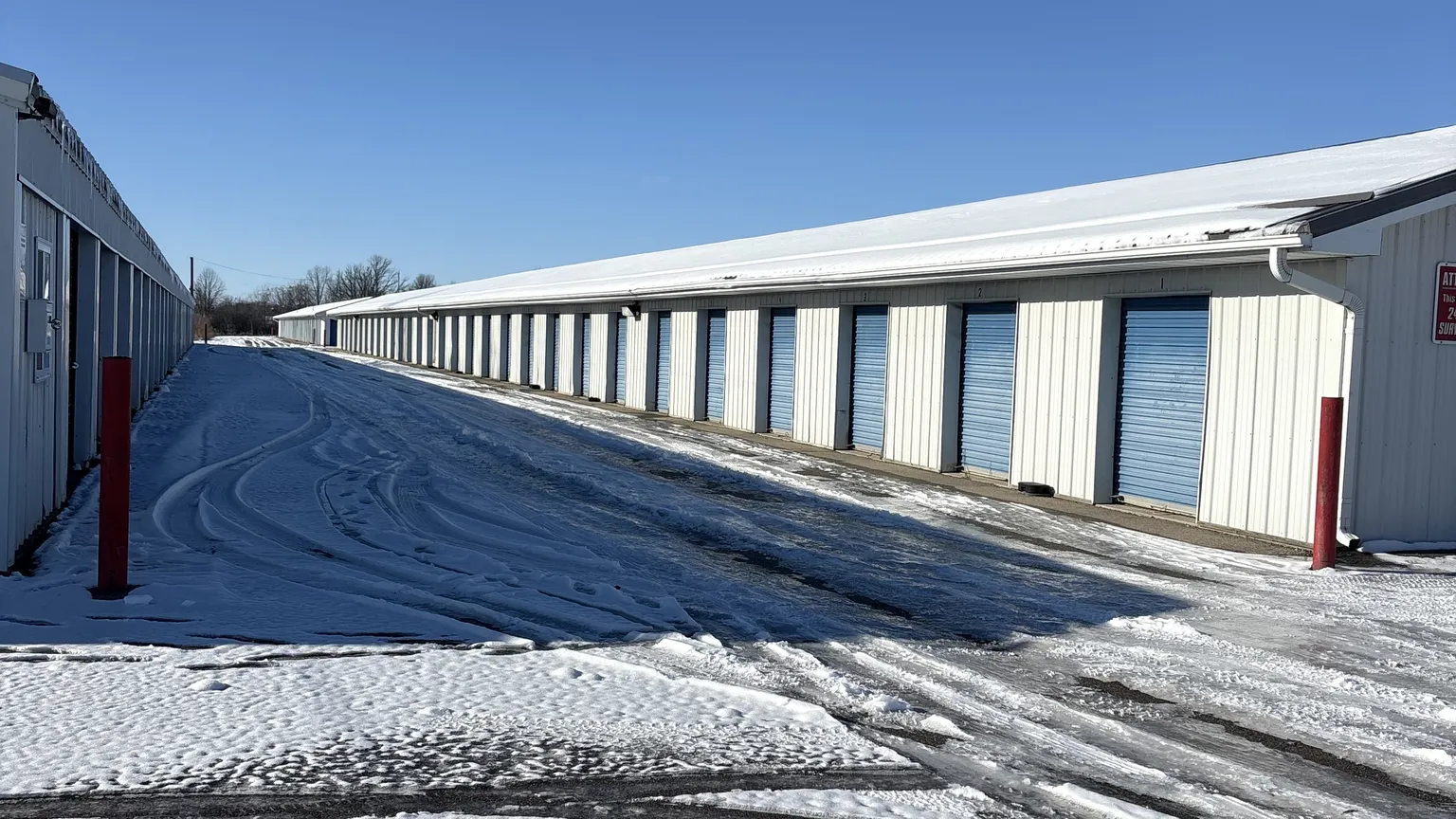 Storage units at My Storage Mt. Pleasant